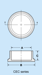Tapas conductoras para conectores roscados diagram