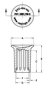 Tapas ventiladas ergonómicas diagram