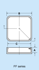Tapas para accesorios bridados y montados en bridas diagram