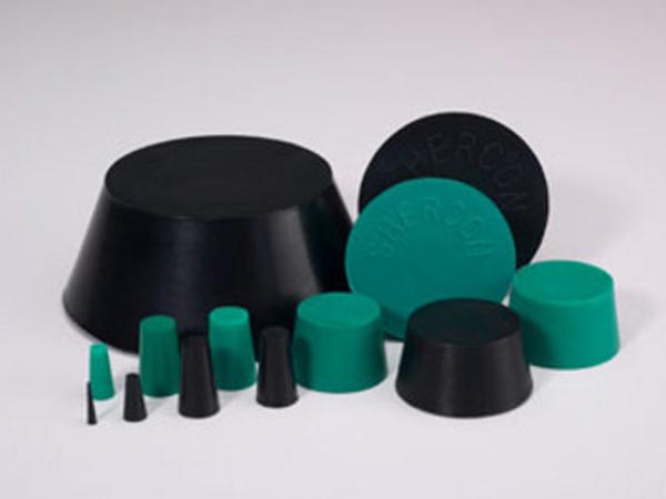 Tapones verdes de neopreno