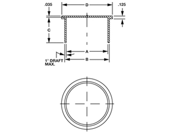 Tapas y tapones para conectores contra descarga electrostática diagram